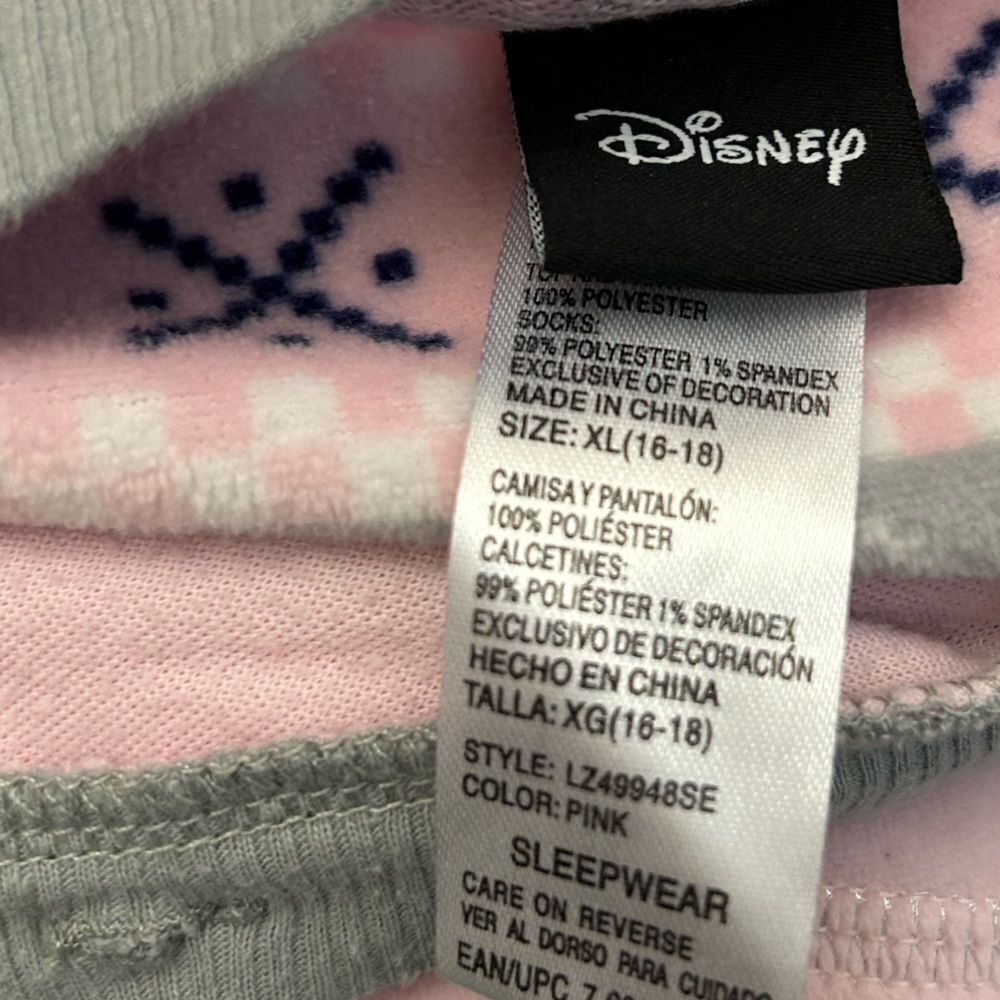 Womens Fleece Disney Eeyore Pajama Shirt - Picture 2 of 5